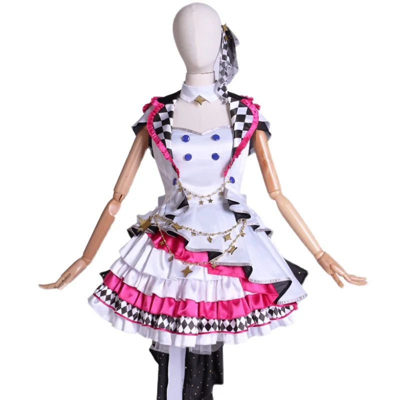 새로운 애니메이션 루카 코스프레 의상 할로윈 크리스마스 역할 놀이 파티 만화 전시회 섹시한 애니메이션 의상 PJSK Cos