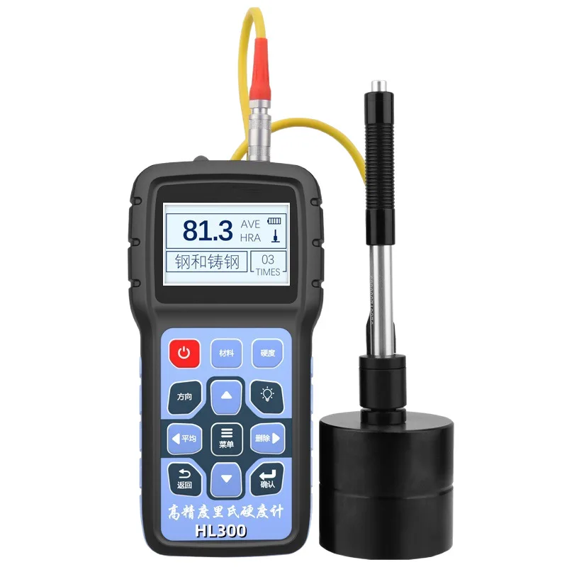 

HL300 high-precision Leeb hardness tester, measuring range 170~ 960HLD measuring direction arbitrary 360 °