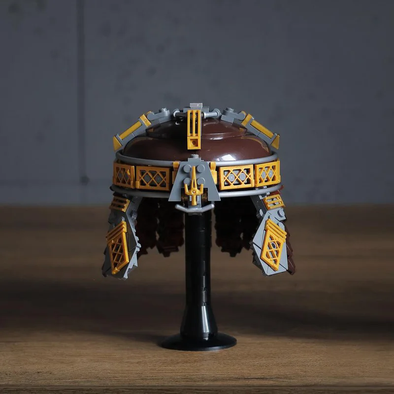 

НОВЫЙ 391 шт. MOC Lord of The Ringsed Movie Gimli's Helmet Модель DIY творческие идеи Рождество Детская игрушка Сборка Головоломка подарок на день рождения