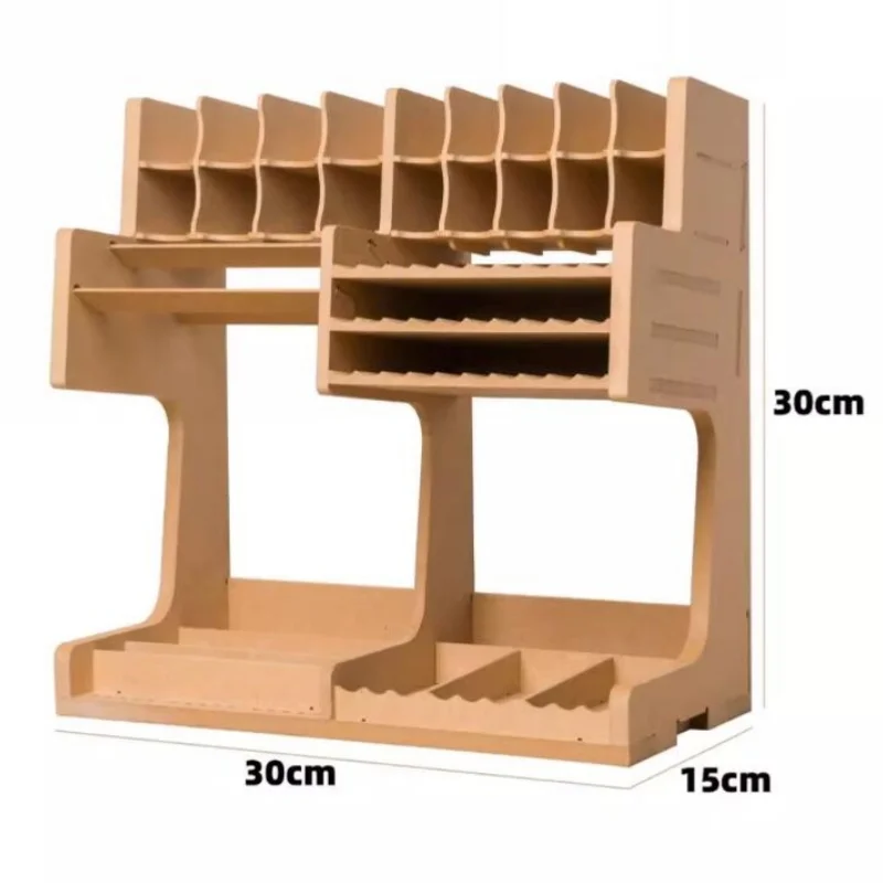 Storage rack storage box wooden box hobby making DIY model tool rack K1 model tool storage