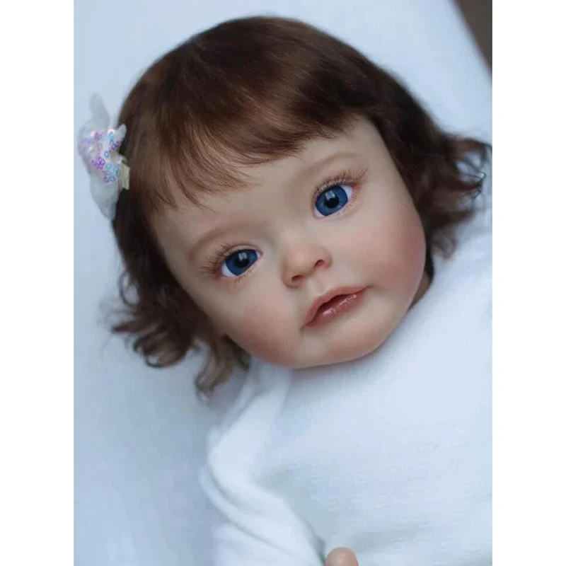 

60CM Reborn Baby Doll Sue-Sue Hand-Detailed Painting 3D Skin Tone with Visible Veins Real Looking Baby Dolls Muñeca Reborn Bebe