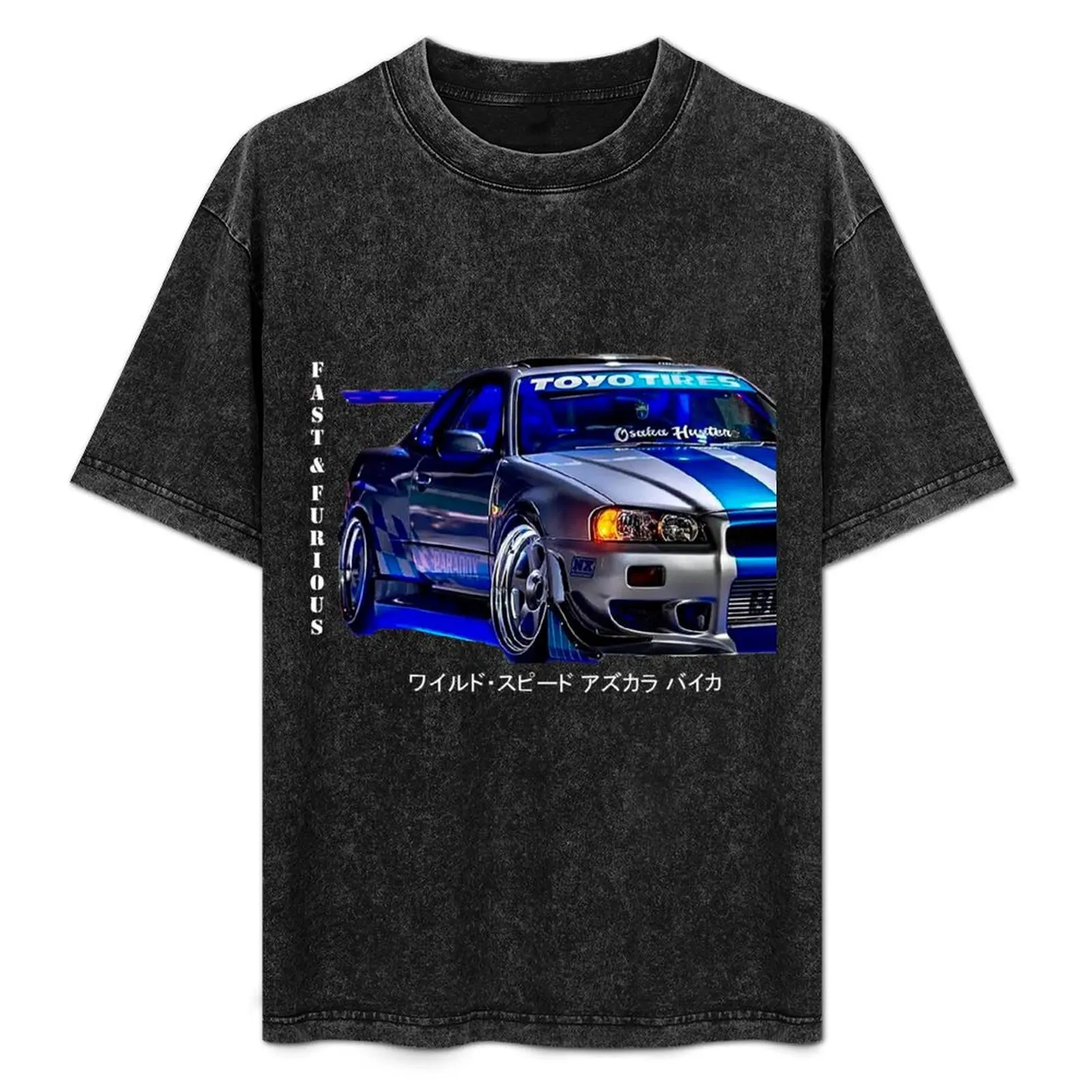 

R34 fast and furious T-Shirt Trendy Pattern T-Shirt for Men