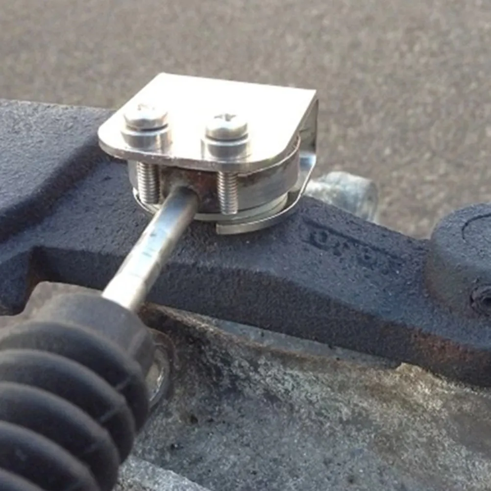 

New Car Gear Repair Kit Silver Reliable Direct Replacement Cable Linkage Popping Off Vehicle Motor Car Repair Kit