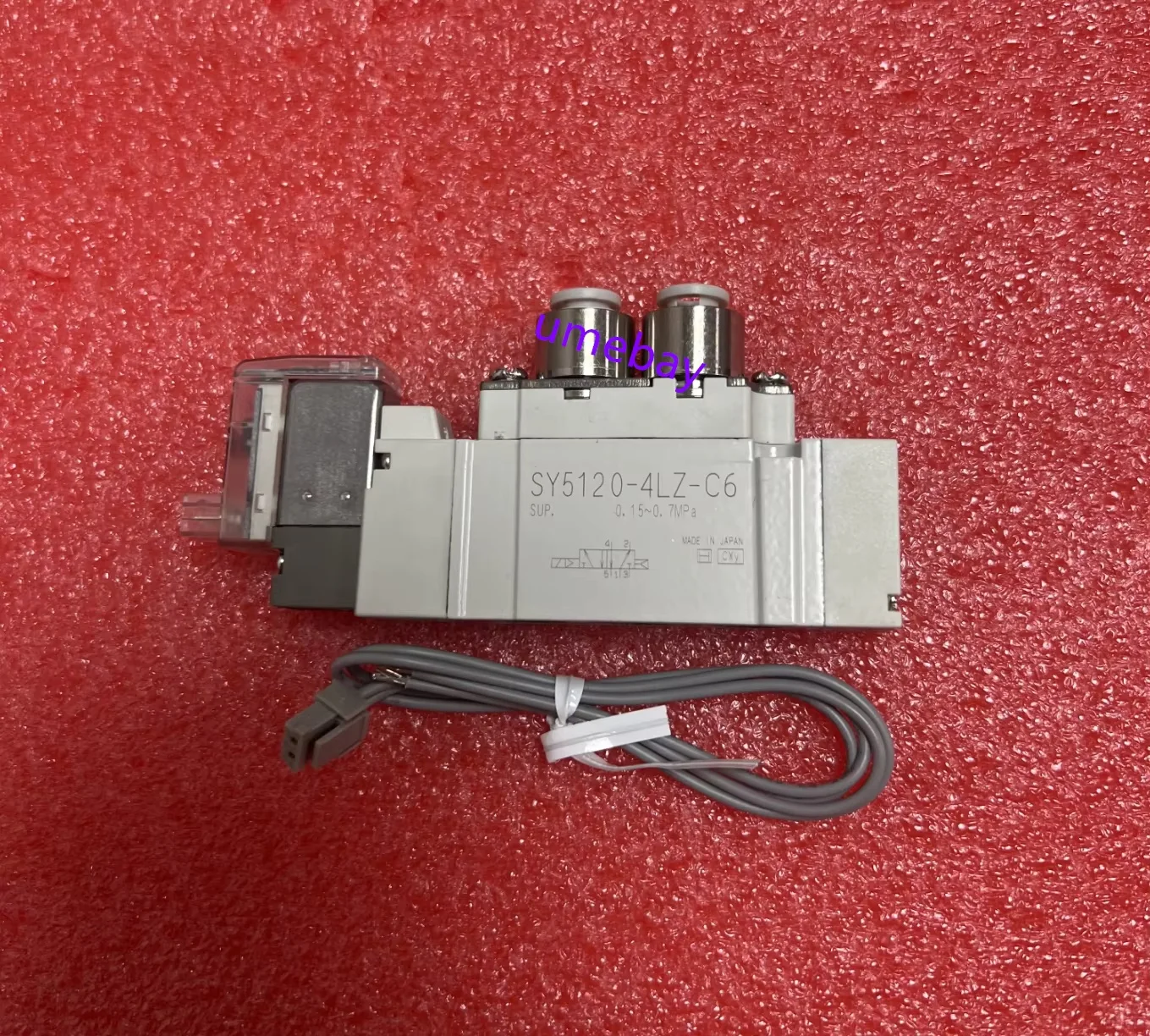 

1psc/ solenoid valve SY5120-5LZ-C6 SY5120-5LOZ-C6 SY5120-5LOUD-C6 SY5120-5MZ-C6 SY5120-5GD-C6 SY5120-5GZ-C6 SY5120-4LZ-C6