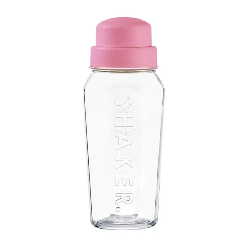 

Clear Drink Shaker Bottle 560ml Hand Drink Mixer Bar Mixing Tool Anti-Splash Shaker Cup For Family Friends Colleagues