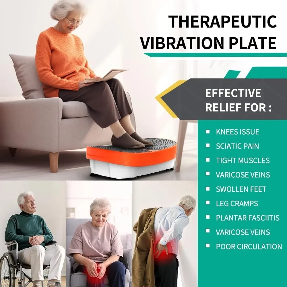 Fitness Vibration Plate Exercise Equipment Whole Body Shape Exercise Machine Vibration Platform Fit Massage Workout Trainer