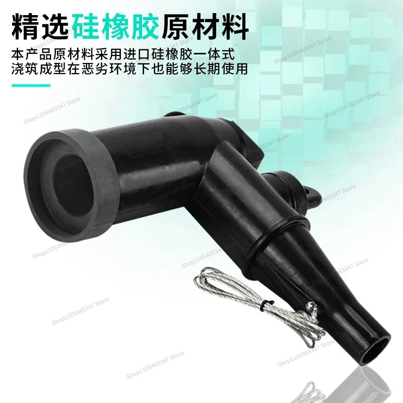 For ZT‑15/200 200A American‑Style T‑Type Elbow Plug Front‑Insert Cable Connector Accessory
