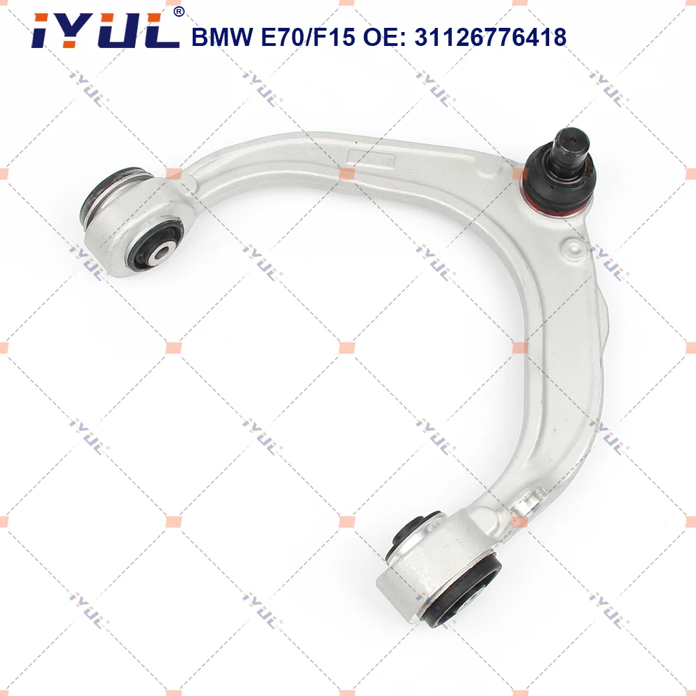 

Front Upper Suspension Control Arm U-Type For BMW X5 X6 Series E70 E71 E72 F15 F85 F16 F86 Hybrid 31126776418 31126776417