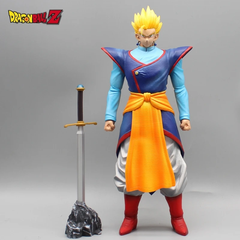 28cm Gk Dragon Ball Anime Figures Gk Dbz Kaio Son Gohan Kaioshin Action Figures Animation Pvc Anime Figma Model Statue Kids Gift