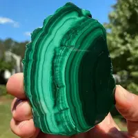 1pc High Quality Natural Malachite Slab Polished Crystal Crafts Quartz Slab Mineral Specimen Enthusiasts Collector's Gift 5