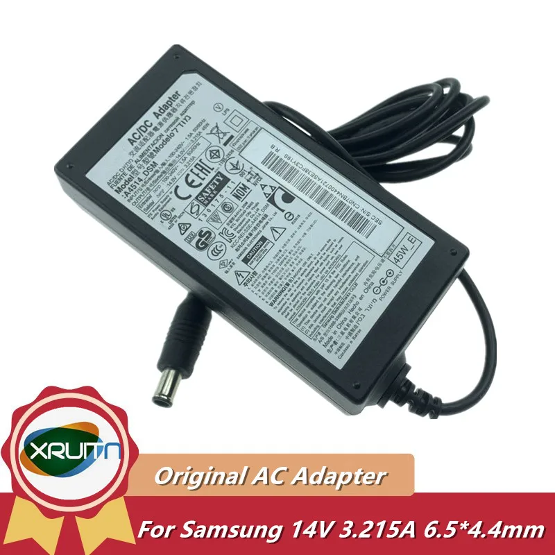 🔥Original A4514_DSM 14V 3.215A A4514-DDY A4515_FPN AC Adapter For SAMSUNG T24C350LT U28E590D UE22F5400 LU28E590DS Power Supply