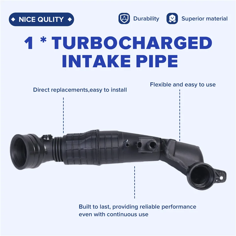 

For 2008 1.2 THP Citroen EB2ADTS Compatible 9834290280 YL01389680 Car Turbocharged Intake Pipe-Boom