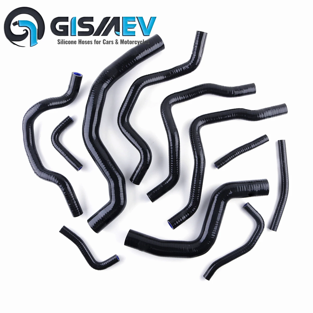 Kit de tuyaux de refroidissement en silicone haute performance pour Mitsubishi Lancer Evolution EVO 7 8 CT9A 4G63