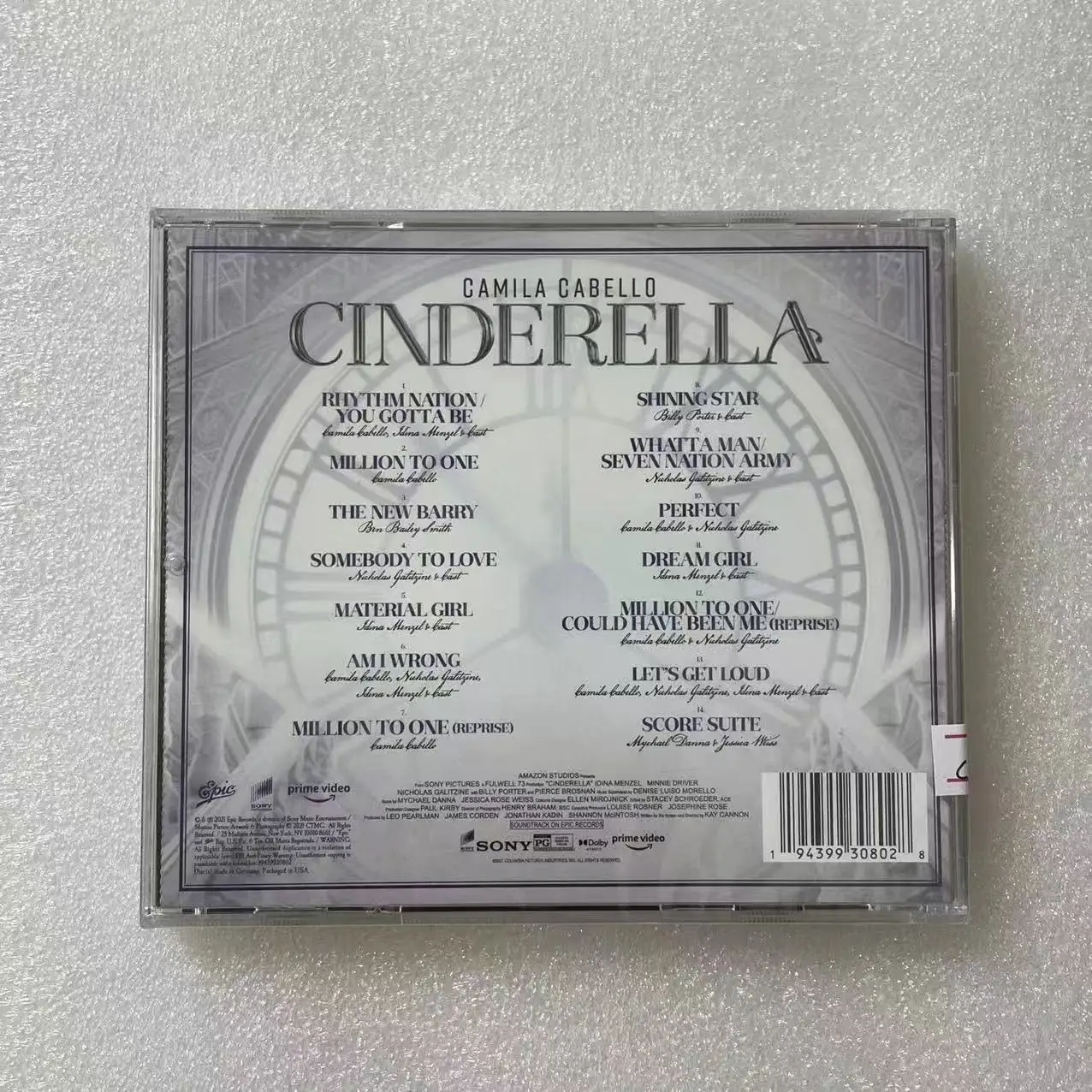 كاميلا كابيلو سندريلا الموسيقى CD أعظم الزيارات ألبوم الموسيقى سجل تأثيري وكمان سيارة صندوق الموسيقى الموسيقى الطرفية #2