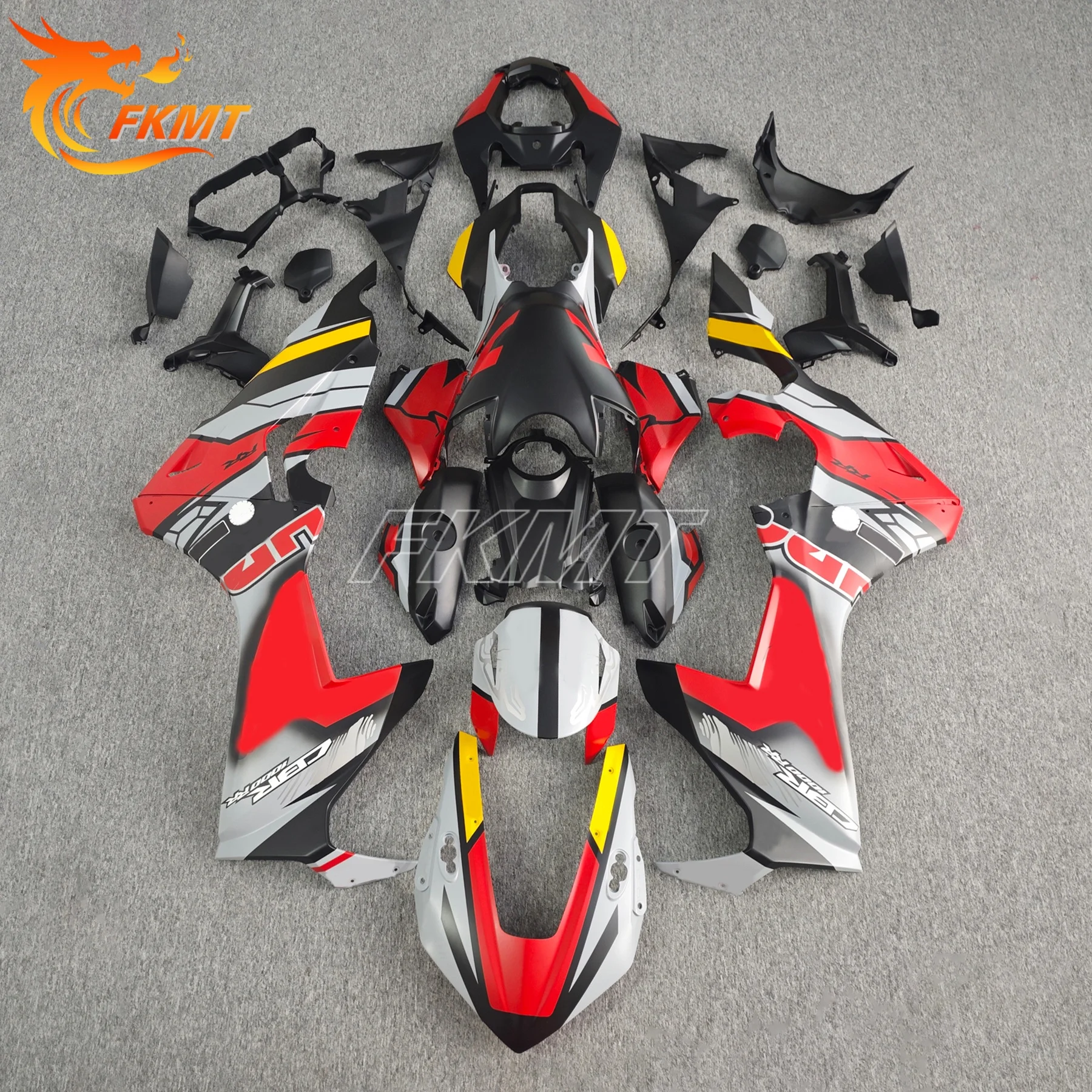 The new ABS fairing fits the motorcycle for Honda CBR1000RR 2017 2018 2019 CBR1000 17 18 19 Fairing body setting red white