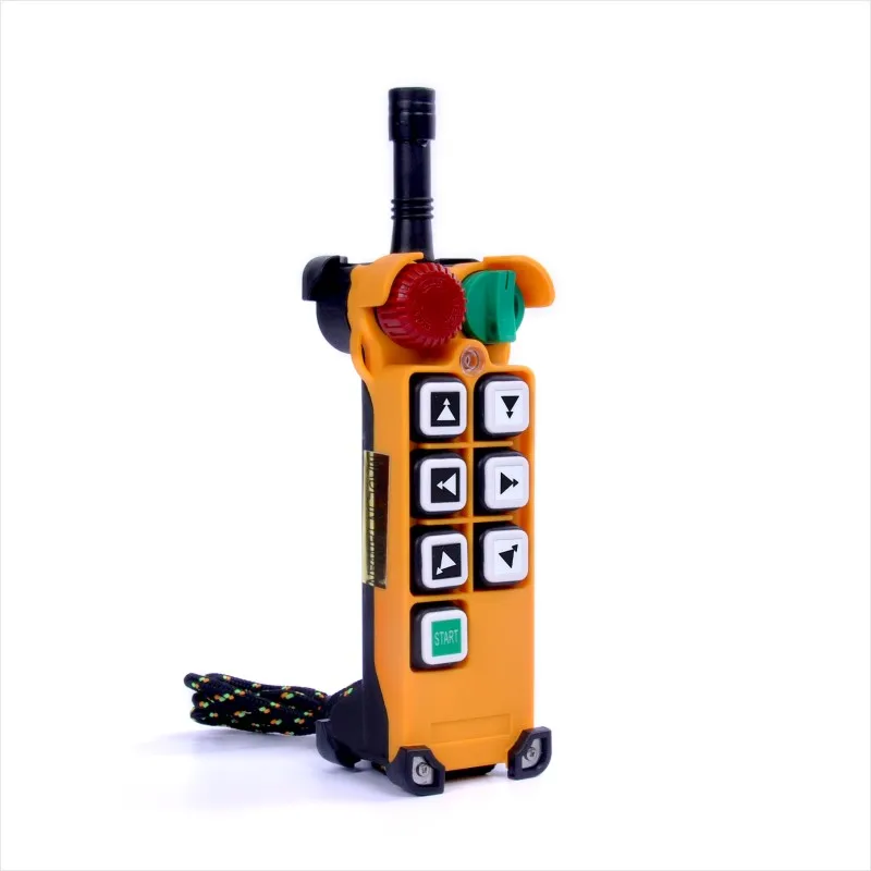 TELECRANE F24-6D Wholesales Industrial Remote Controller 6 Double Speed Buttons Switches AC220V 380V36V Hoist Crane Lift