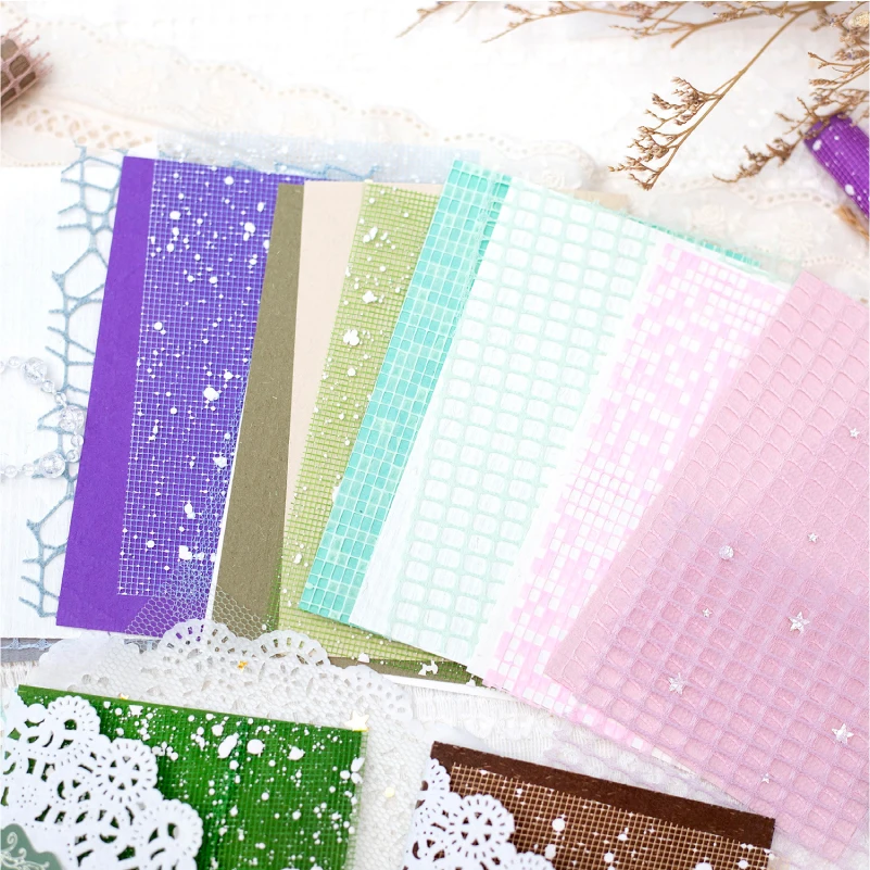 Imagem -05 - Retro Papel Decorativo Memo Pad Sunconjunto Convites Série Série 10 Pcs por Lote