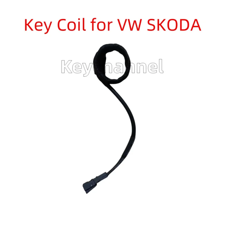 

1pcs Car Key Coil ID48 Immo Coil Transponder Key Coil for Key Programming Cable for POLO JEETA TIGUAN Skoda Key Programming