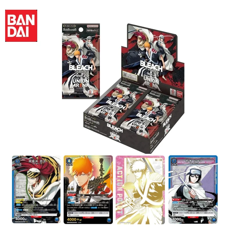 

BANDA Union Arena Bleach Thousand-Year Blood War Vol.2 Expansion Pack EX07BT TCG Anime Peripheral Collection Kids Toys and Gifts