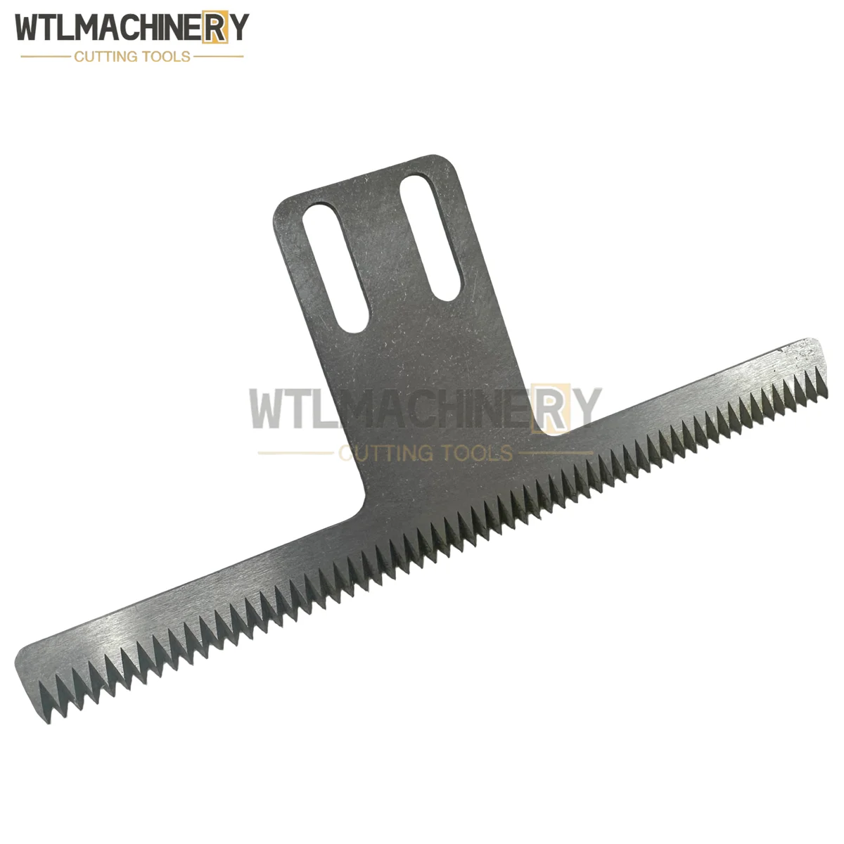 2Pcs Horizontal Sealing Machine Tooth Cutting Blade T Shape White Steel L:150/180mm For Vertical Packing Machine