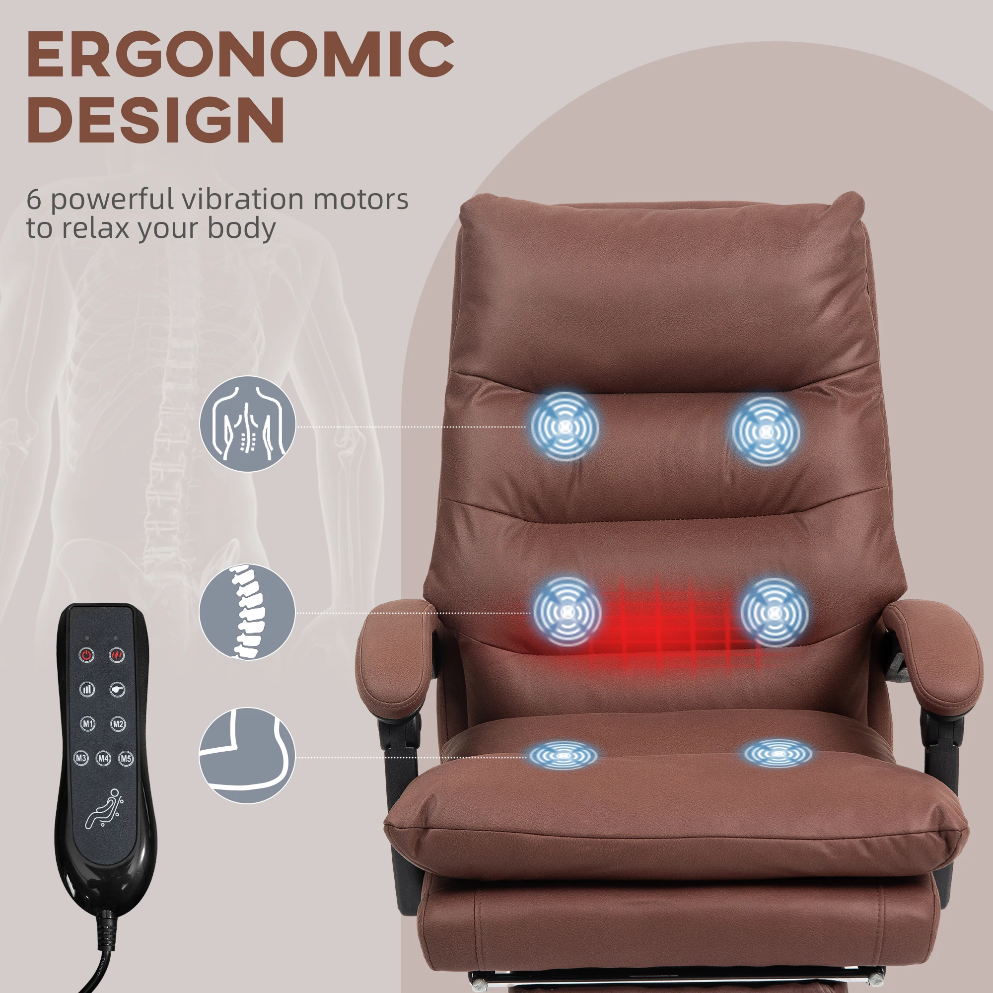 Microfibre Massage Office Chai - Coffee&Tea House Opinie 리뷰 및 가격