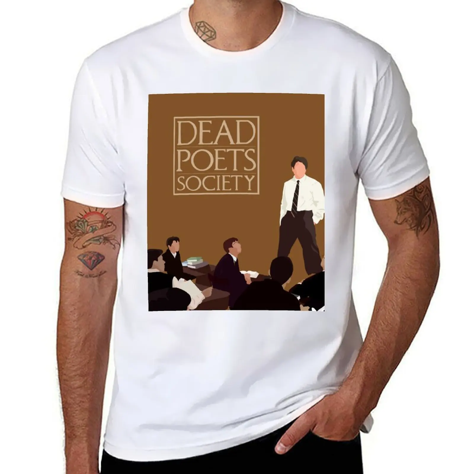 

Dead Poets Society Minimalist Poster T-Shirt man t shirt graphic t shirt man designer T-Shirt