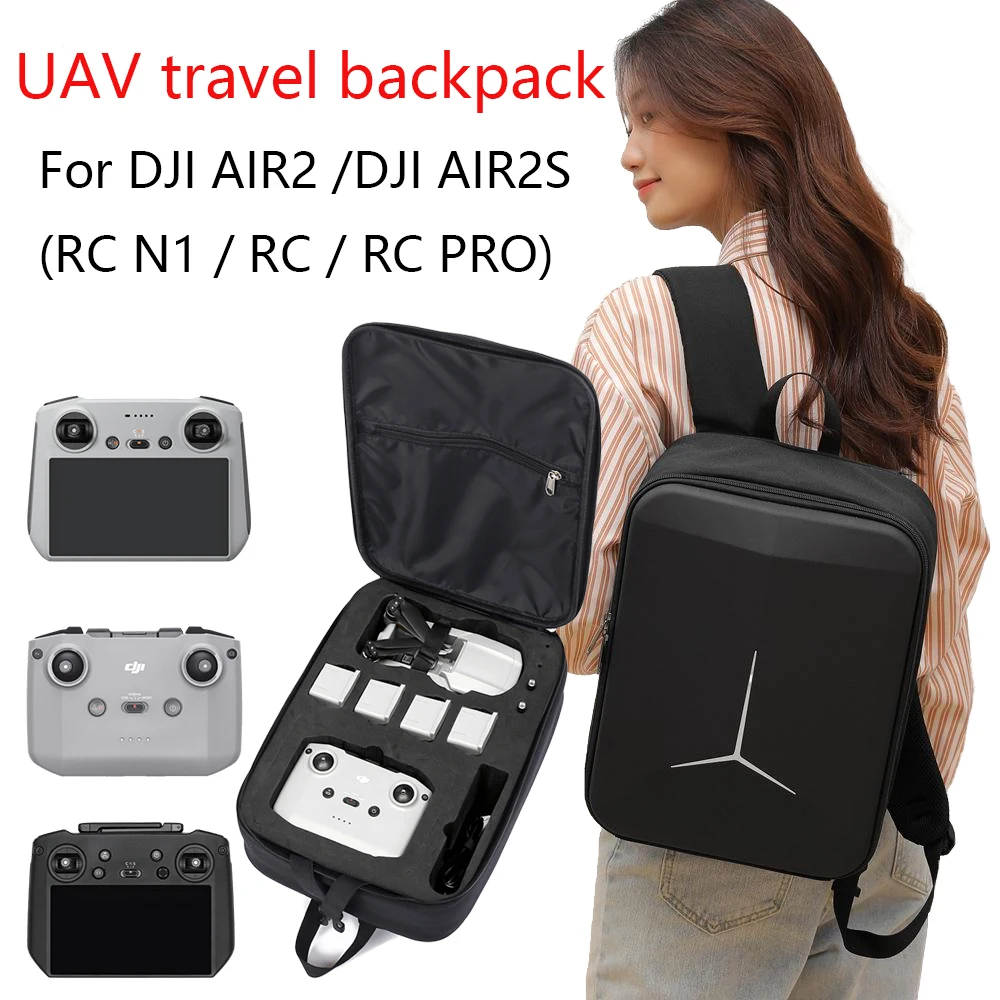 

Drone Backpack for DJI AIR2/AIR2S UAV Backpack Travel Backpack Suitcase with Screen Bag Accessories