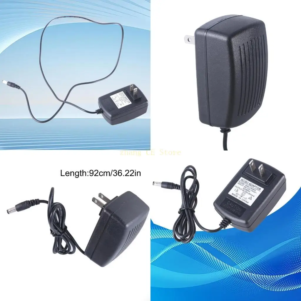 M5TD Efficient Power Supply AC100-240V 50/60Hz Power Adapter Suitable for Various Electronic Devices 92cm/36.22inch Cable