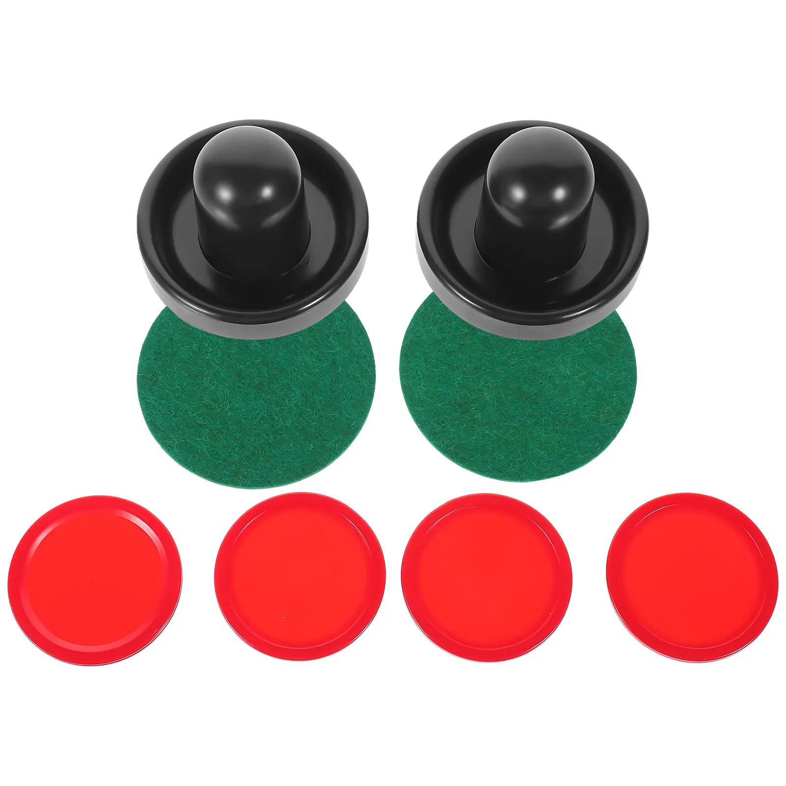 

1Set Air Hockey Pucks Replacement Accessories Stable Hard Material Fits Standard Tables Fast Sliding Game Night