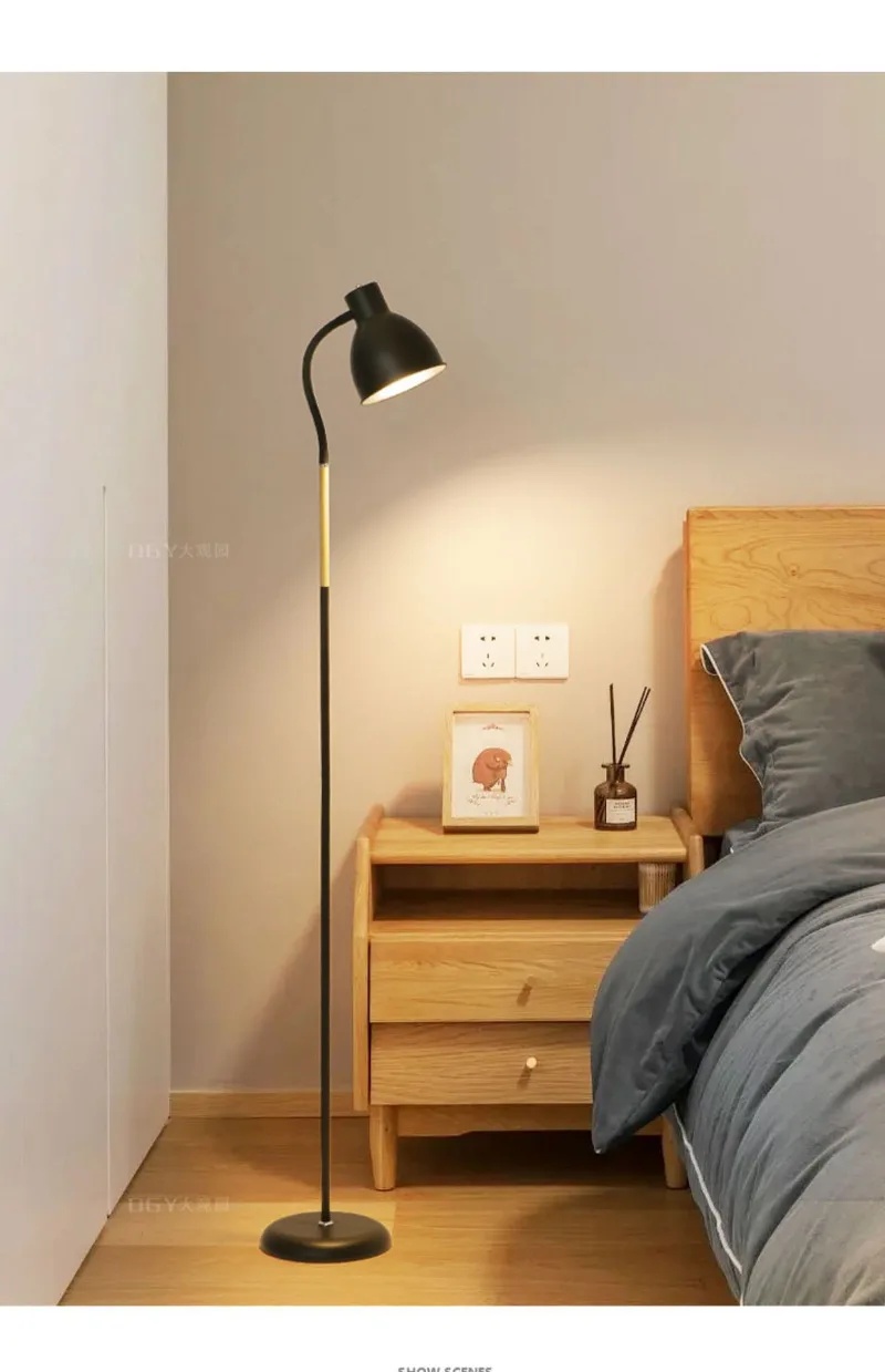 

Modern Minimalist Floor Lamps for Living Room Sofa Side Standing Lamp Bedroom Bedside Light Ambient Lights Home Decoration