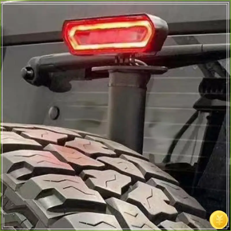 

For Polaris RZR 900 Pioneer 1000 Can Am Maverick Brake Light LED Roll Bar Chase Light UTV 1.75" To 2" Red Light