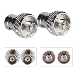 2 Pcs SMA Female To BNC Female Convert Adapter Connector