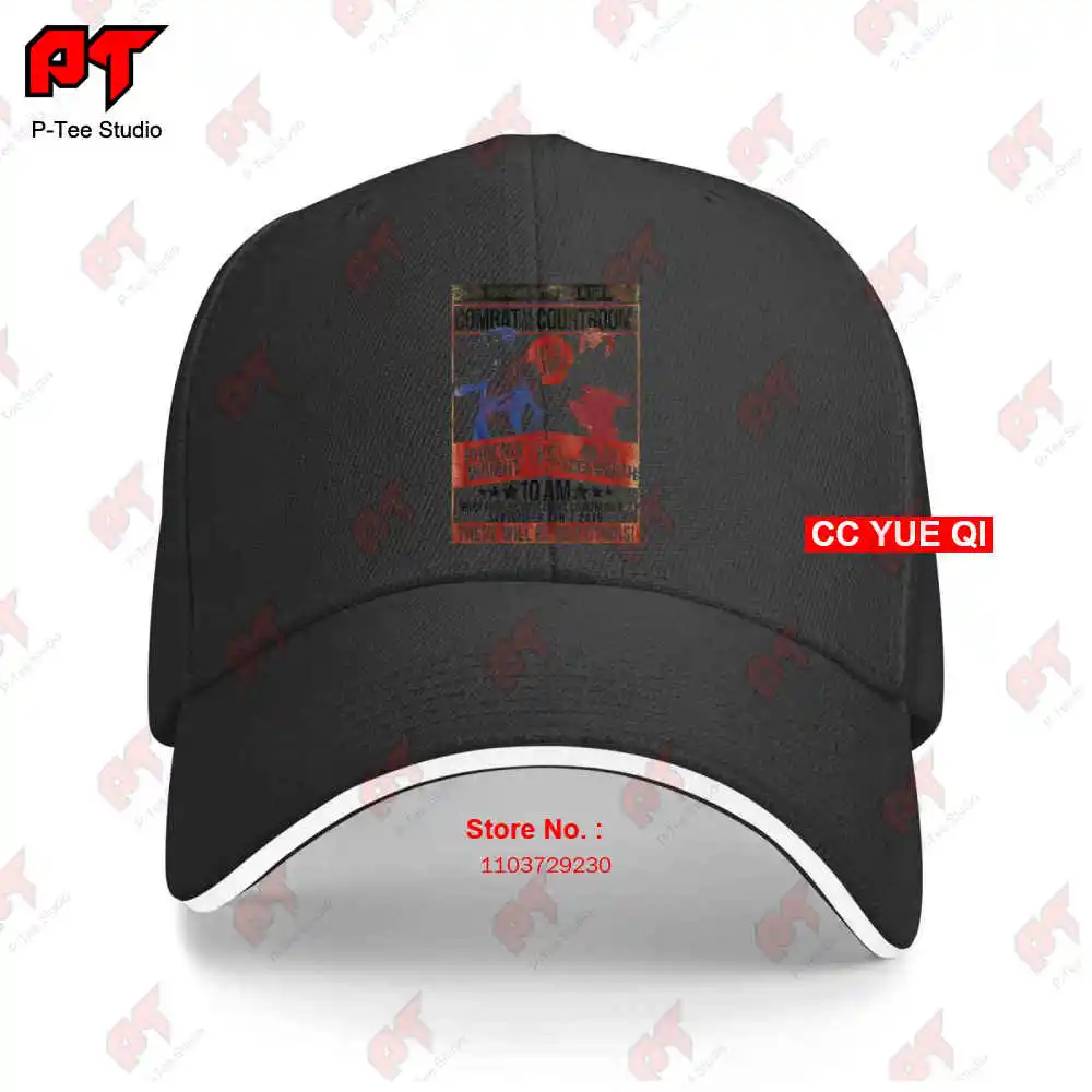 Ace Attorney Combat In The Courtroom Phoenix Wright Edgeworth Game Baseball Caps Truck Cap RJQR