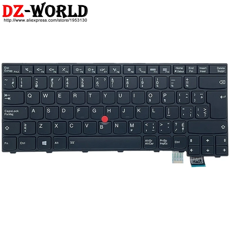 لوحة مفاتيح بإضاءة خلفية لأجهزة الكمبيوتر المحمول Lenovo Thinkpad T460s 00PA534 01YR116 01YR094 01YR117 01YR114 01YR101 01YR126 01YR093 01YR098