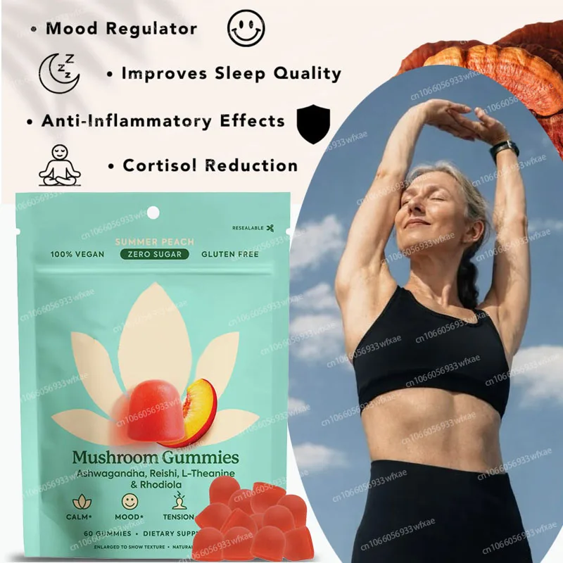 

Жевательные конфеты с грибом Рейши для улучшения работы мозга - повышают концентрацию и память, способствуют здоровому настроению и снятию стресса.