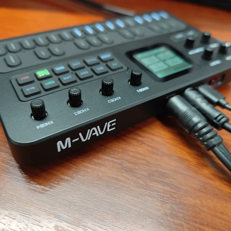 M-Vave Fm1 Portable Mini Synthesizer Effect Device Arpeggiator Sequencer Speaker For Music Production Performance