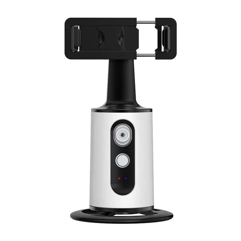 2025 Neuer 360-Grad-Follow-up-Gimbal-Stabilisator Einbeinstativ Desktop-Tracking-Gimbal mit Fernbedienung für Tiktok Live-Fotografie