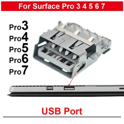 New For Microsoft Surface Pro 6 5 7 4 3 Pro4 Pro5 USB Port Charging Dock Replacement Repair Parts