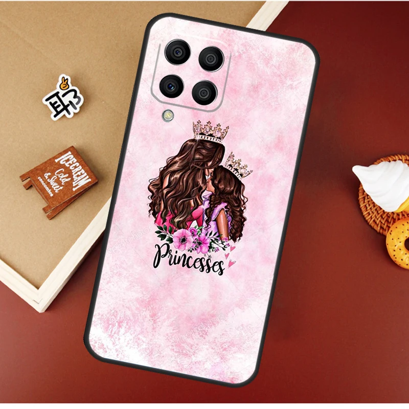  Beautiful Mother Daughter Son For Samsung Galaxy M12 M32 M52 M13 M33 M53 M11 M31 M51 M15 M55 M14 M34 M54 M30s M20 Case