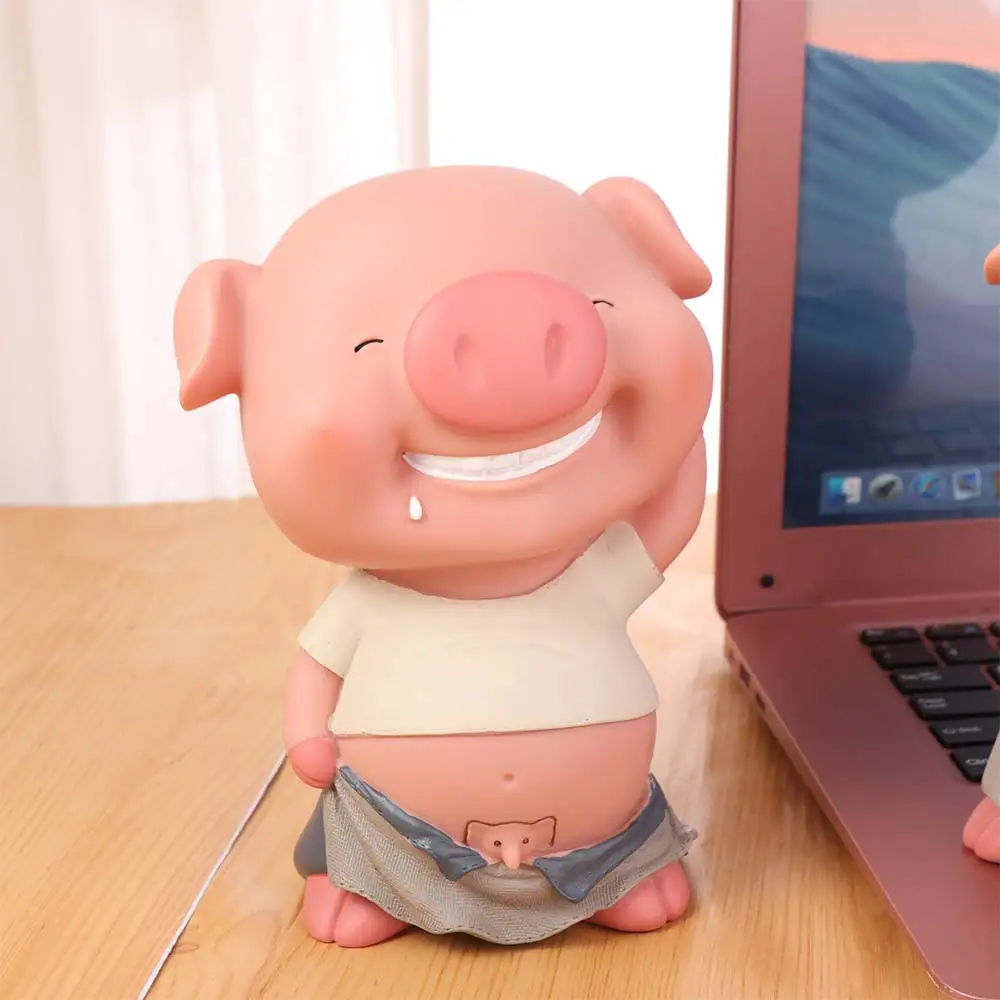 Model Varken Spaarpot Spaarpot Grote Capaciteit Varken Vormige Spaarpotten Ornamenten Cartoon Varken Spaarpot Slaapkamer Den Dressoir
