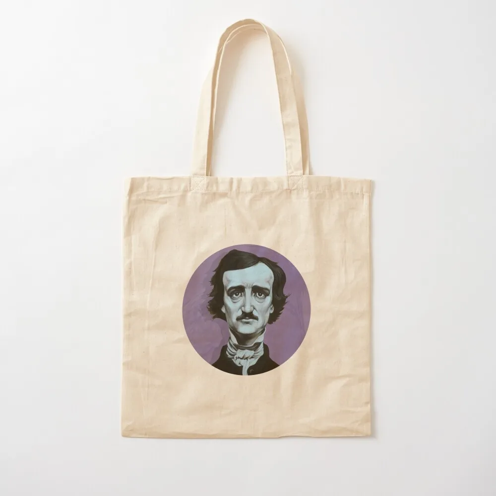 

Edgar Allan Poe Tote Bag ecological bags Big bag women Canvas Tote Bag