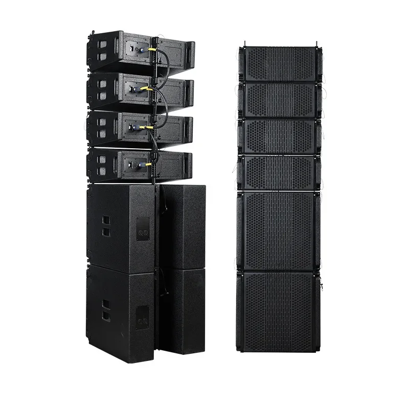 صوت مجموعة الخطوط، مجموعة كبيرة احترافية، LA210F عالي الطاقة مزدوجة عشرة بوصة لأداء المسرح #2