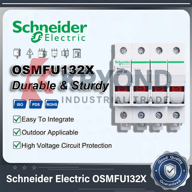 

Schneider Electric OSMFU132X Outdoor Switchgear Fuse Unit for Medium Voltage Distribution Protection in Industrial Substations