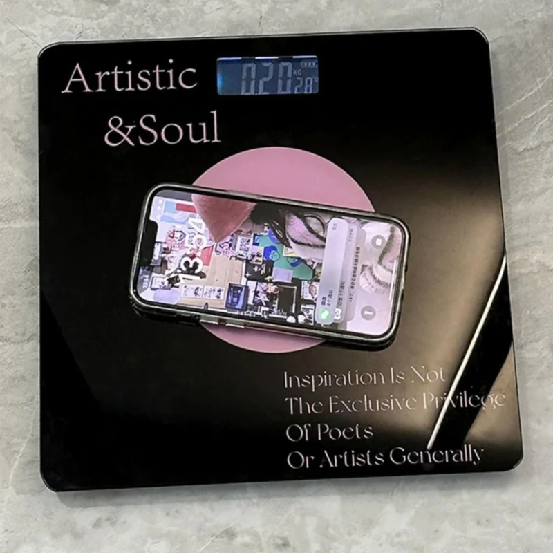 

Весы, модные милые узоры, перезаряжаемые модели для домашнего общежития, семейные прочные интеллектуальные маленькие электронные весы