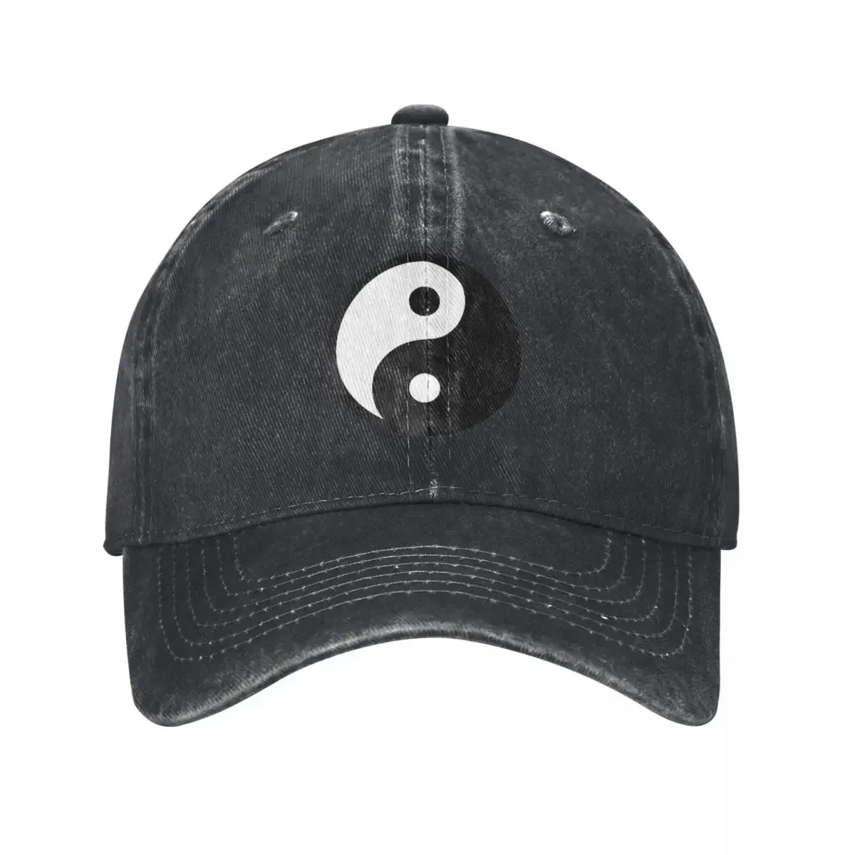 New Tai Chi Yin Yang Baseball Cap Geometric Kpop Rock Breathable Trucker Dad Hat Men Adult Fashion Sunscreen Baseball Caps