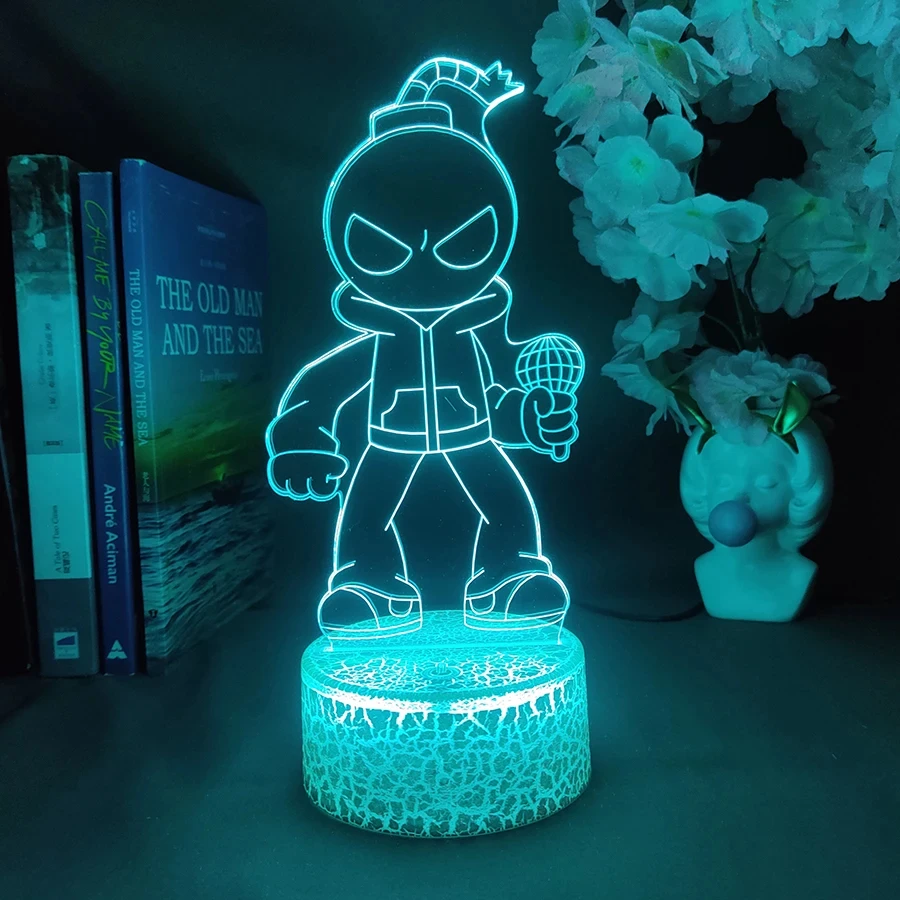 Whitty fnf for friday night funkin Game Led Light Figure for Child Room Decoration Gadget Kids New Year Gift Bedside 3d Lamp FNF