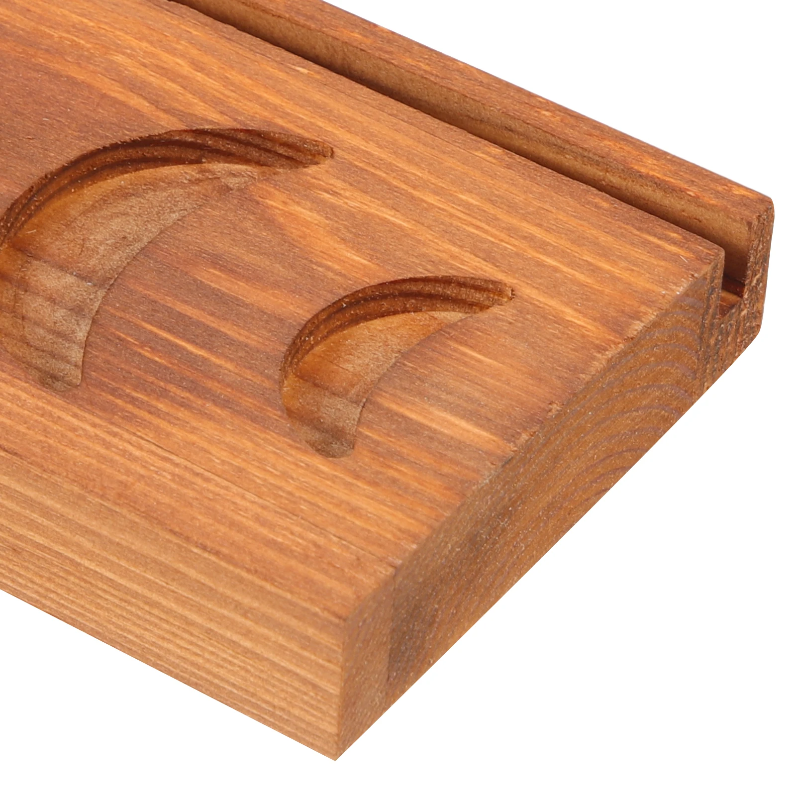 

Wooden Tarot Card Holder Rectangle Stand Display Storage Moon Phase Carvings Crystal Tray Decorative Easel Rack Box Mini Model