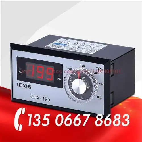 Electric Cake Pan Fryer Temperature Control Instrument Thermostat CHX190A Temperature Indicator Controller