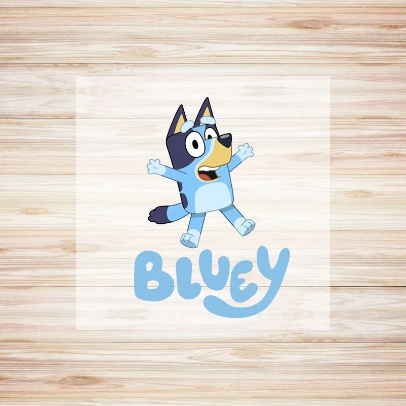 Blueys Bingo Iron Transfer милый мультфильм аниме серии нашивки детская одежда DIY для футболки толстовка шапки аппликации наклейка подарок