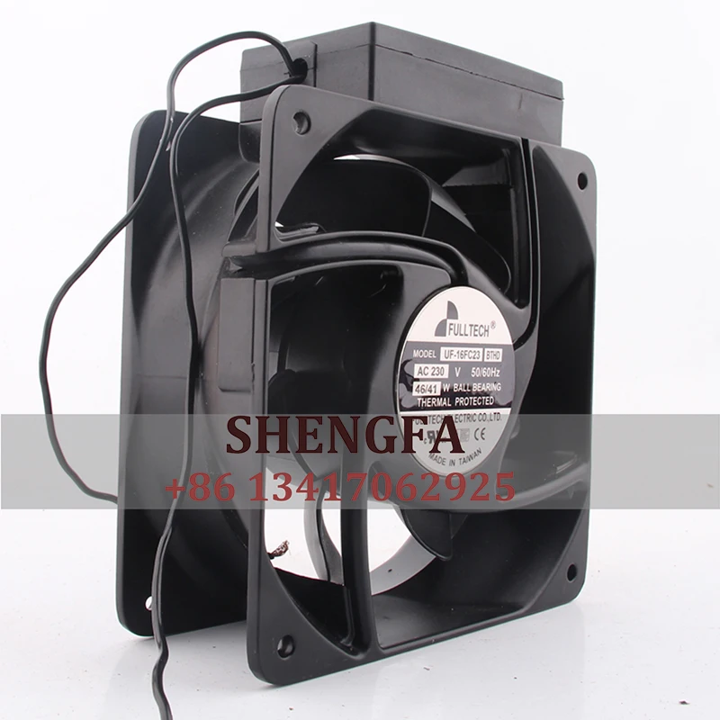 Fuyou Axial Fan Double ball bearing Case Fan 160*160*62MM 16CM UF-16FC23BTHD 230V Inverter Large Air Volume Cooling Fan